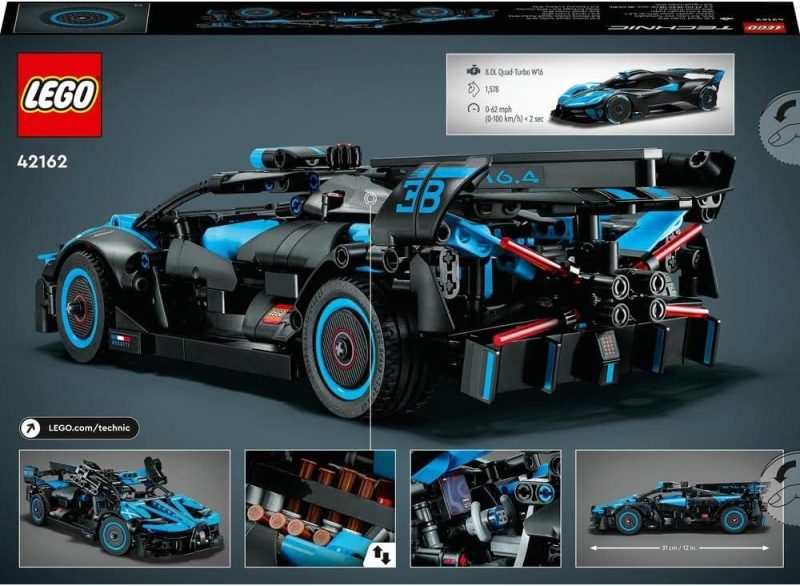 LEGO Technic Bugatti Bolide Agile Blue (42162) - Image 6