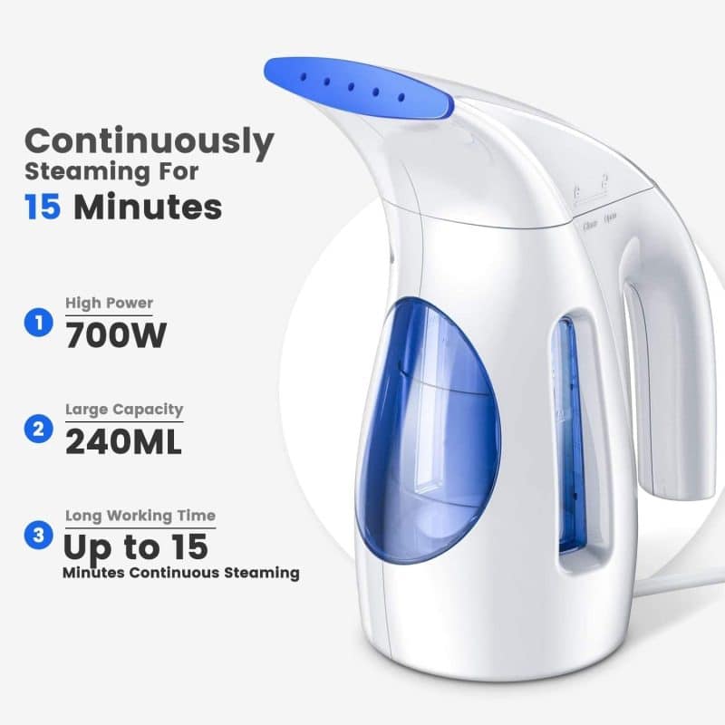 HiLIFE Portable Handheld Steamer - Image 2