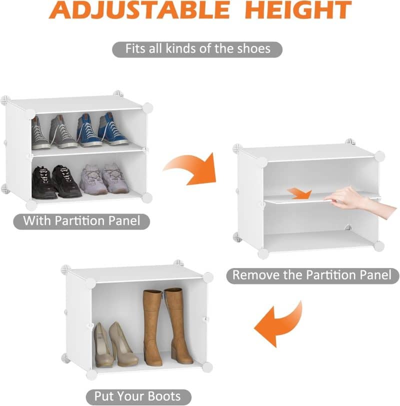 HOMIDEC Shoe Organizer for Closet - Image 6