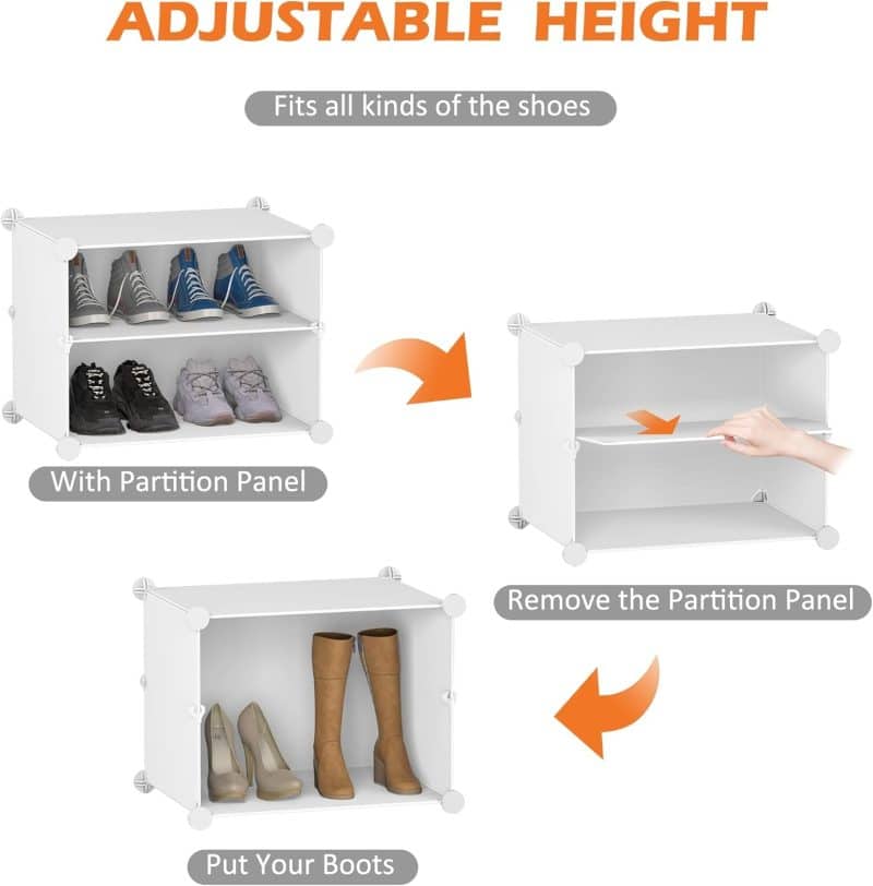 HOMIDEC Shoe Organizer for Closet - Image 12