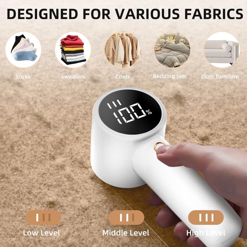 Peiyuu Rechargeable Fabric Shaver - Image 5