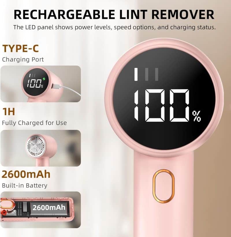 Peiyuu Rechargeable Fabric Shaver - Image 9