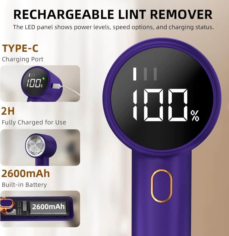 Peiyuu Rechargeable Fabric Shaver - Image 17