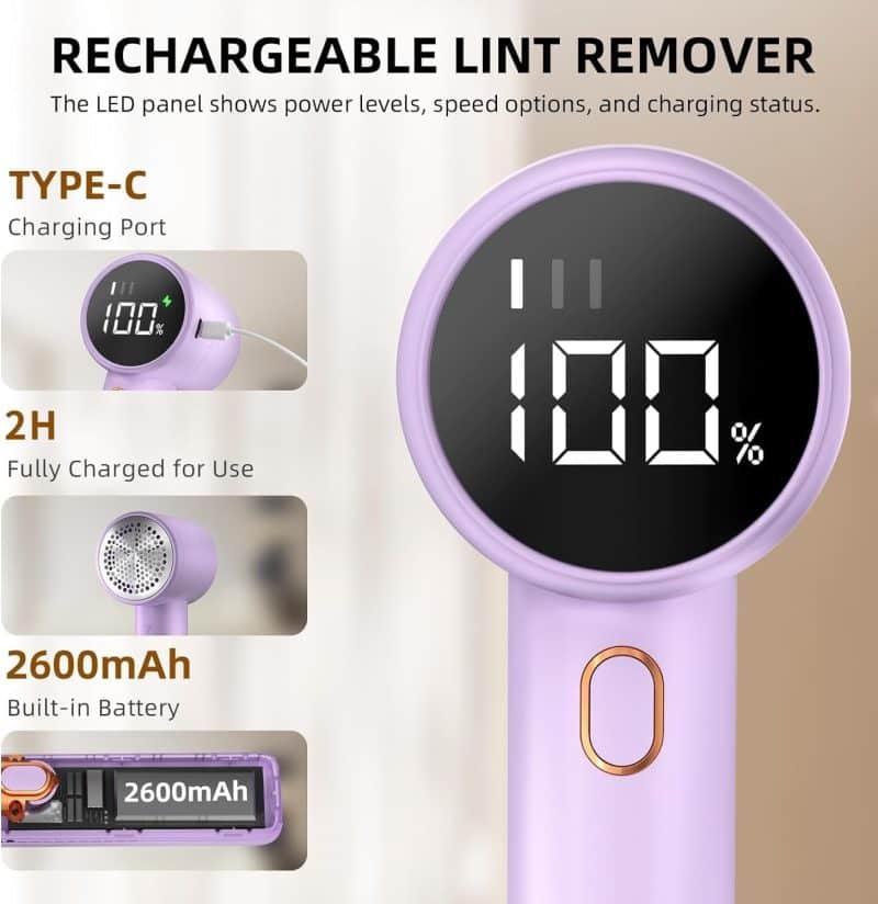 Peiyuu Rechargeable Fabric Shaver - Image 31