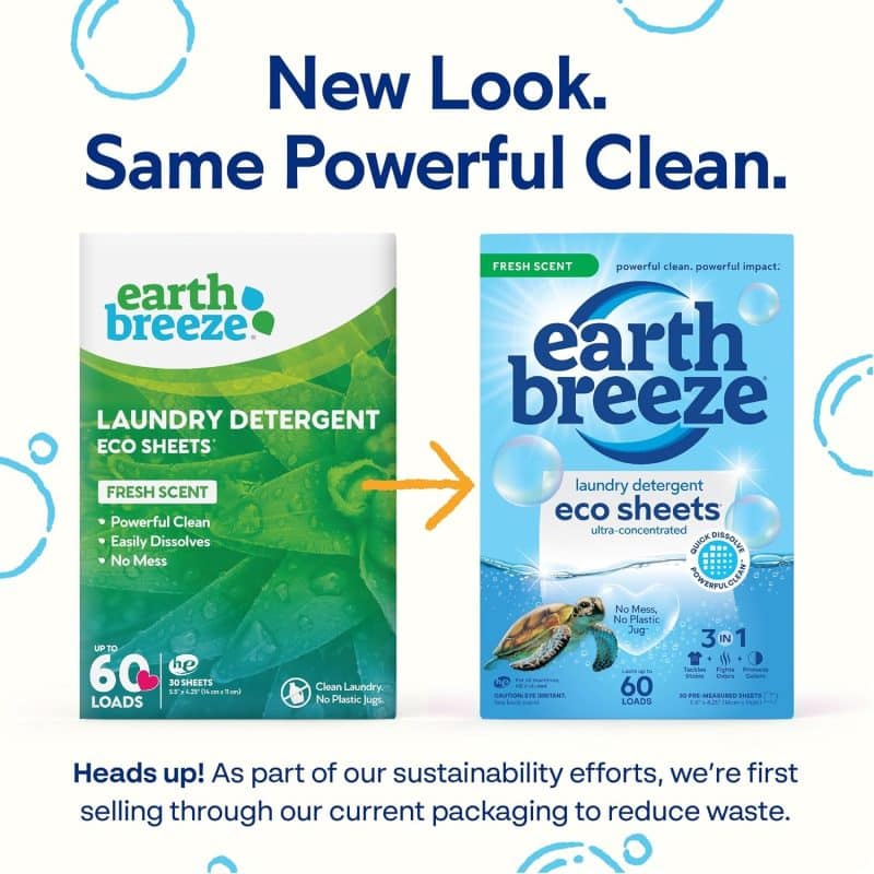 Earth Breeze Laundry Detergent Sheets - Image 3