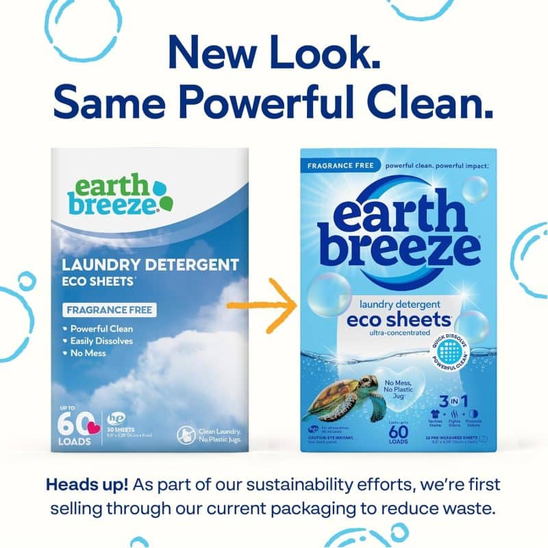 Earth Breeze Laundry Detergent Sheets - Image 12