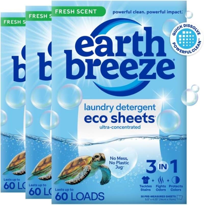 Earth Breeze Laundry Detergent Sheets - Image 16