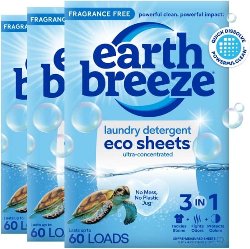 Earth Breeze Laundry Detergent Sheets - Image 17