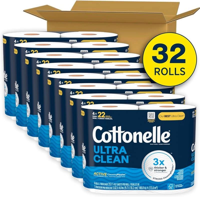 Cottonelle Ultra Clean Toilet Paper - Image 3