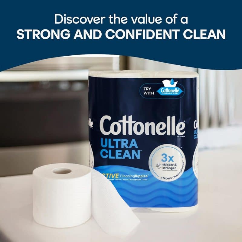 Cottonelle Ultra Clean Toilet Paper - Image 7