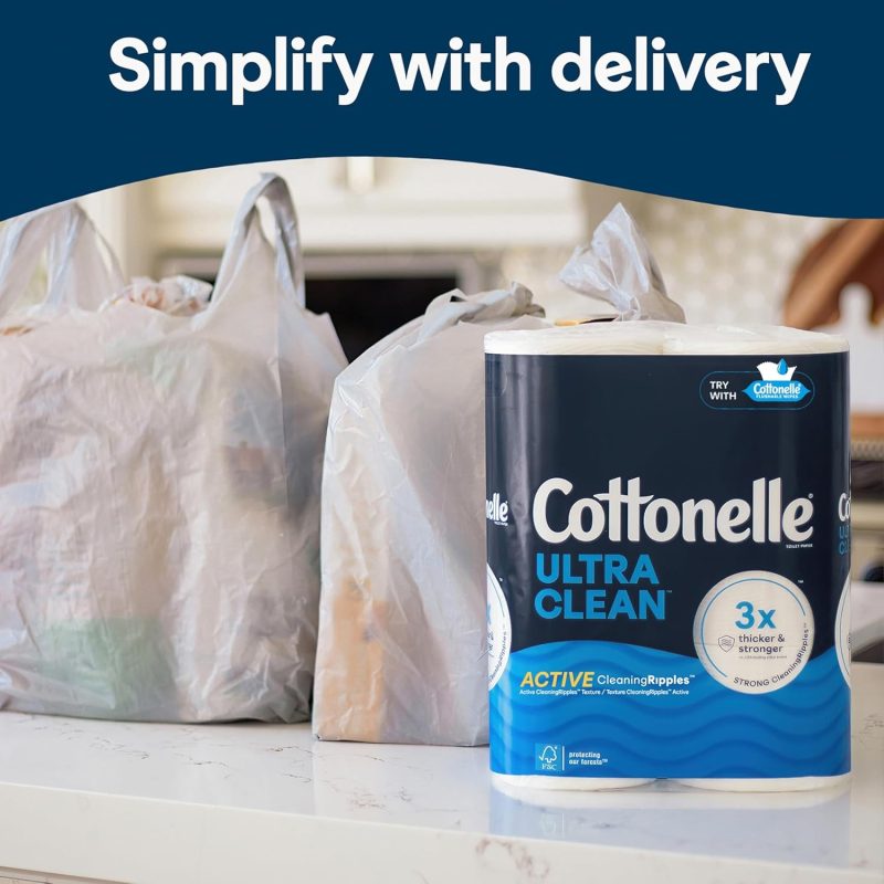 Cottonelle Ultra Clean Toilet Paper - Image 9