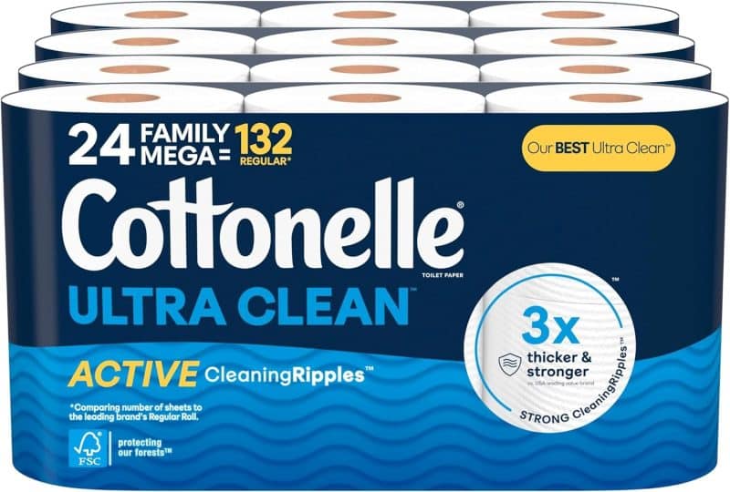 Cottonelle Ultra Clean Toilet Paper - Image 10