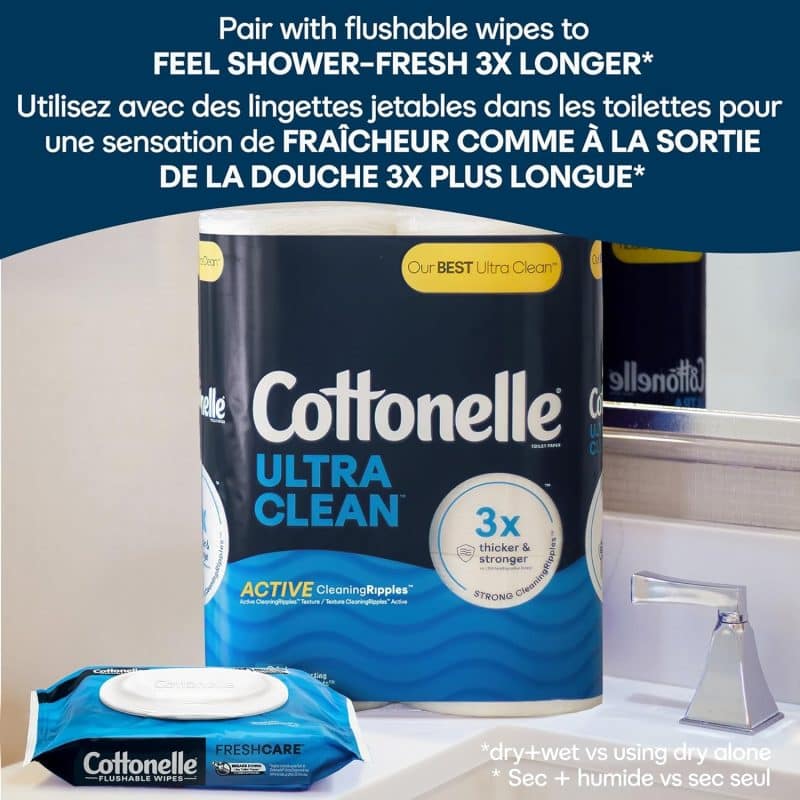 Cottonelle Ultra Clean Toilet Paper - Image 14