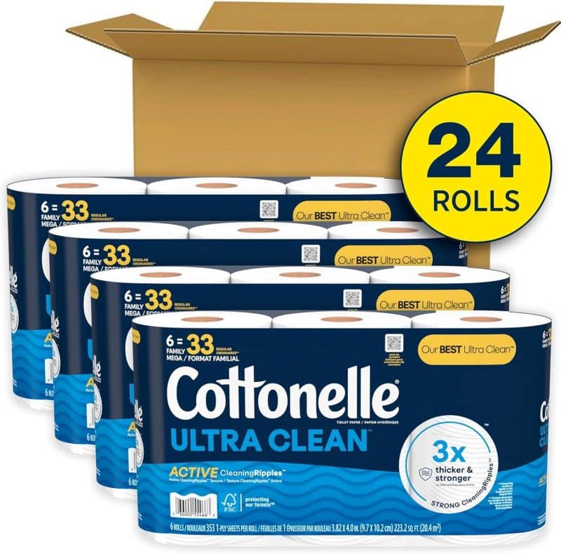 Cottonelle Ultra Clean Toilet Paper - Image 16