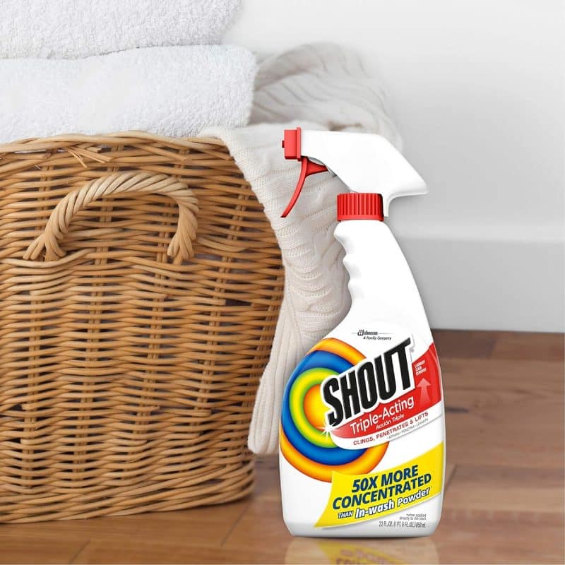 Shout Active Enzyme Laundry Stain Remover Spray - Image 7