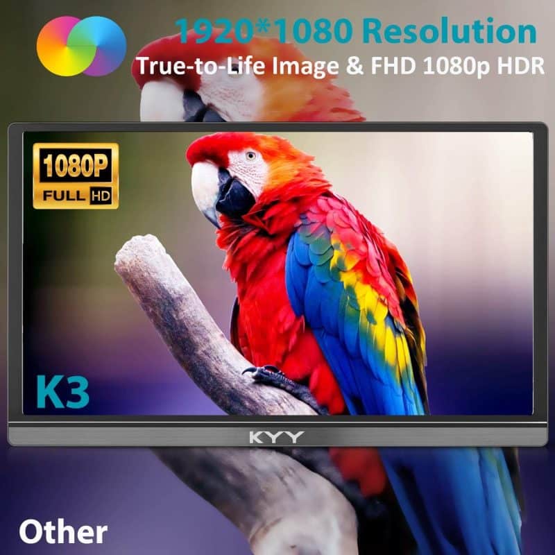 KYY K3 15.6" FHD Portable Monitor - Image 2