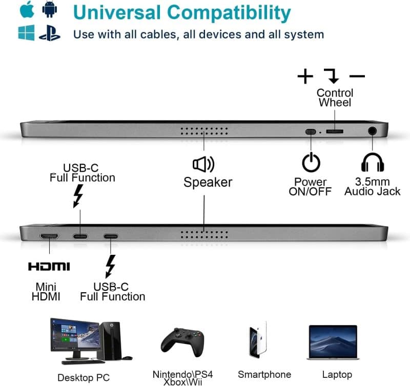 KYY K3 15.6" FHD Portable Monitor - Image 5