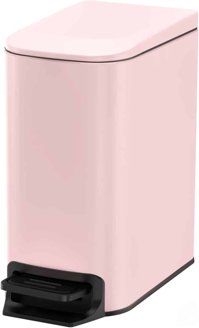 Cesun Slim Bathroom Trash Can with Lid - Image 32