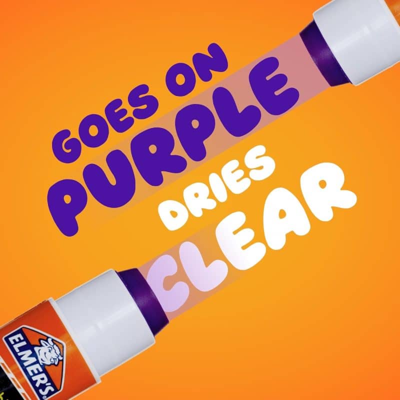 Elmer's Disappearing Purple School Glue Sticks - Image 2