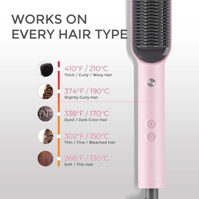 TYMO Hair Straightener Brush - Image 12