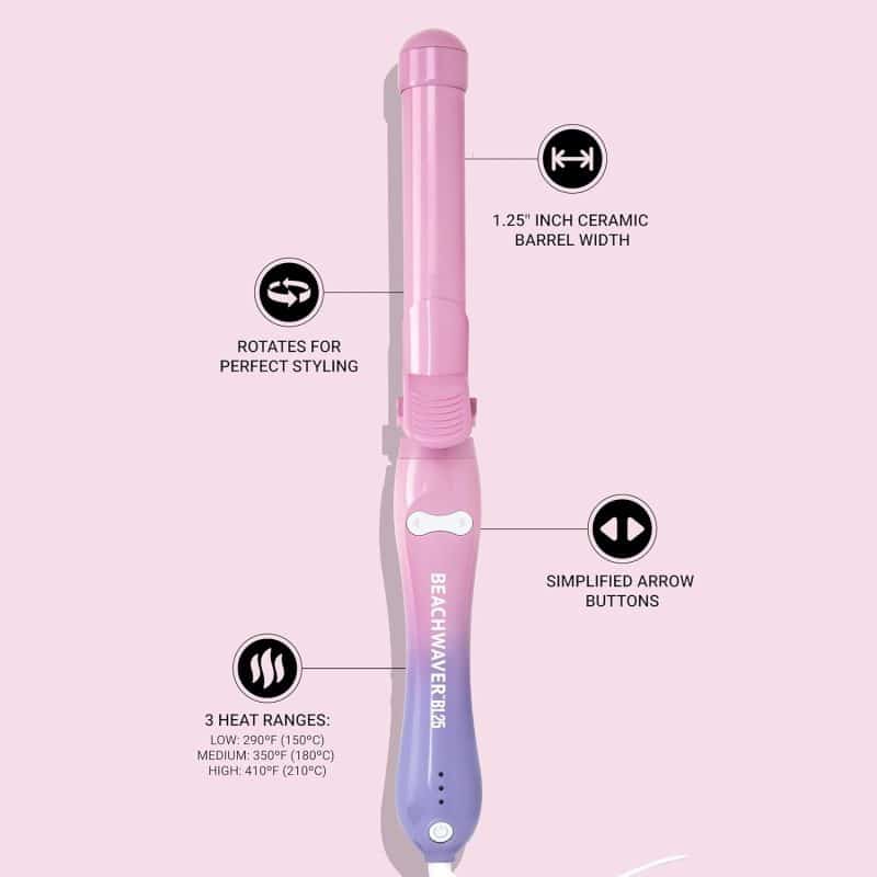 Beachwaver B1.25 Rotating Curling Iron - Image 3