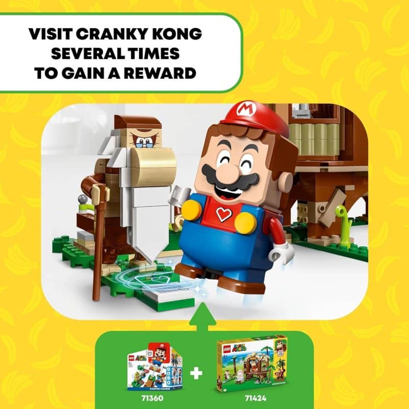 LEGO Super Mario Donkey Kong's Tree House Expansion Set (71424) - Image 5