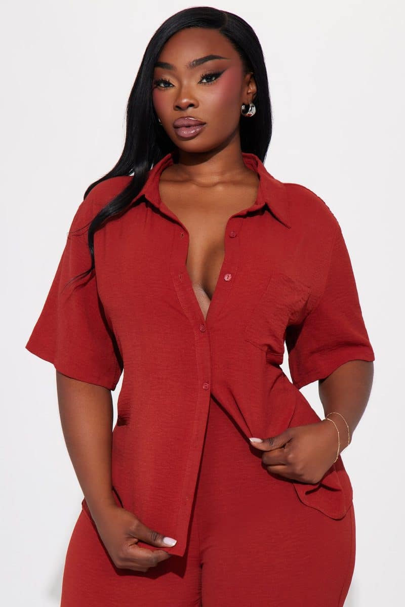 Fashion Nova Makenzie Short Sleeve Pant Set - Image 49
